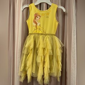 Yellow Princess Belle Kids dress